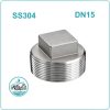 Nút bịt ren inox 304 DN15