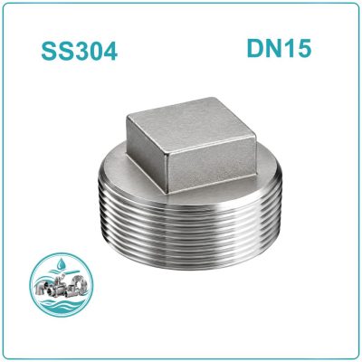 Nút bịt ren inox 304 DN15