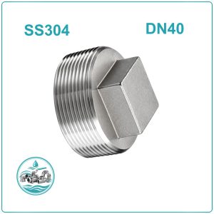 Nút bịt ren inox 304 DN40