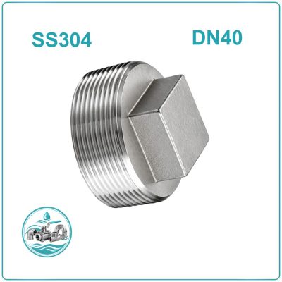 Nút bịt ren inox 304 DN40