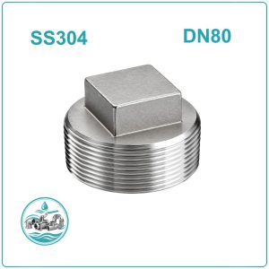 Nút bịt ren inox 304 DN80