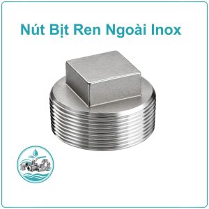 Nút bịt ren ngoài inox