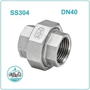 Rắc co inox 304 DN40