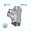 Tê hàn inox 304 DN100