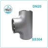Tê hàn inox 304 DN20