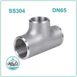 Tê hàn inox 304 DN65