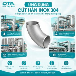 Ứng dụng cút hàn inox 304